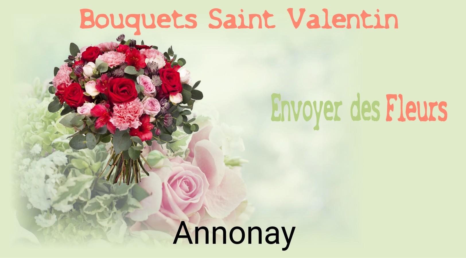 Roses de Saint-Valentin livrées à Annonay